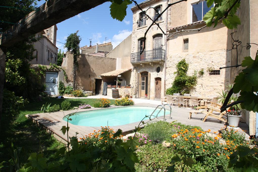 La Montagute Thezan-des-Corbieres Exterior foto
